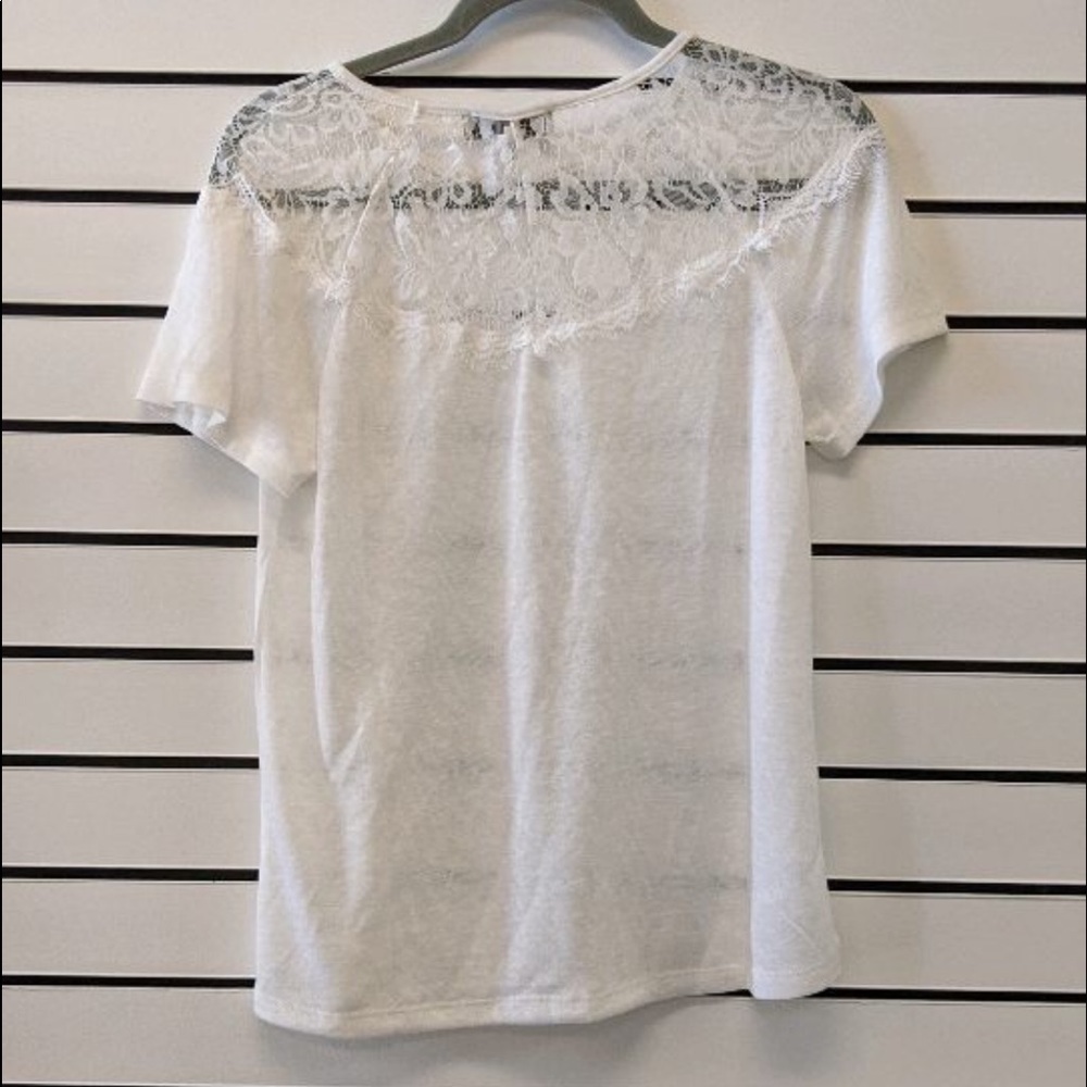 White Lace Top - Picture 5 of 5
